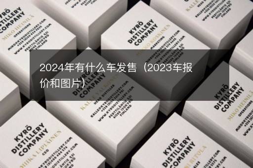 2024年有什么车发售（2023车报价和图片）