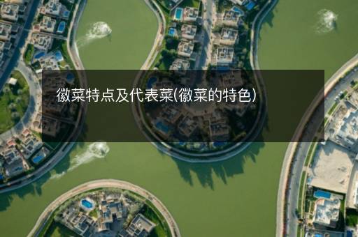 徽菜特点及代表菜(徽菜的特色)